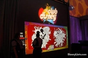 Club Disney Color Walls