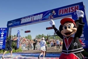 Disney Marathon Finish Line