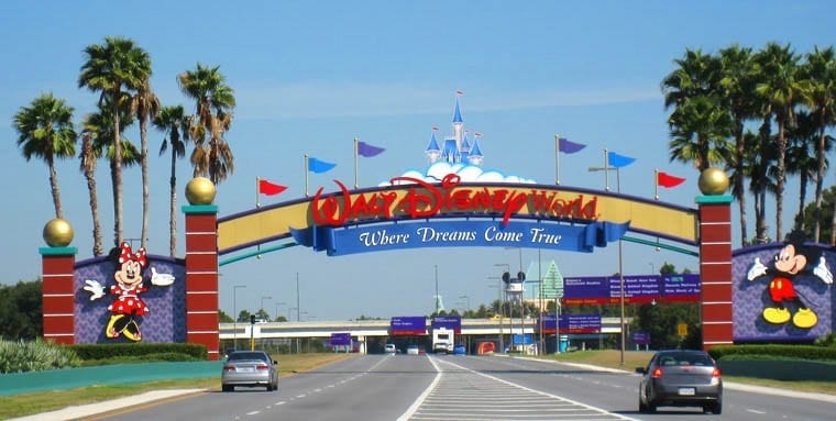 Disney World Entrance Sign